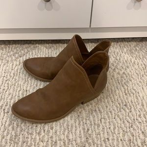 Brown booties